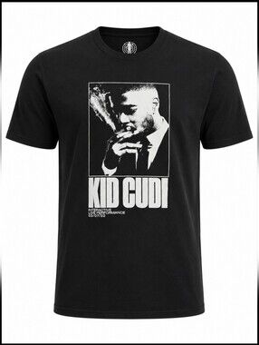 Kid Cudi Interactive Live Performance 2022 Graphic Band Streewear Tee Sz L